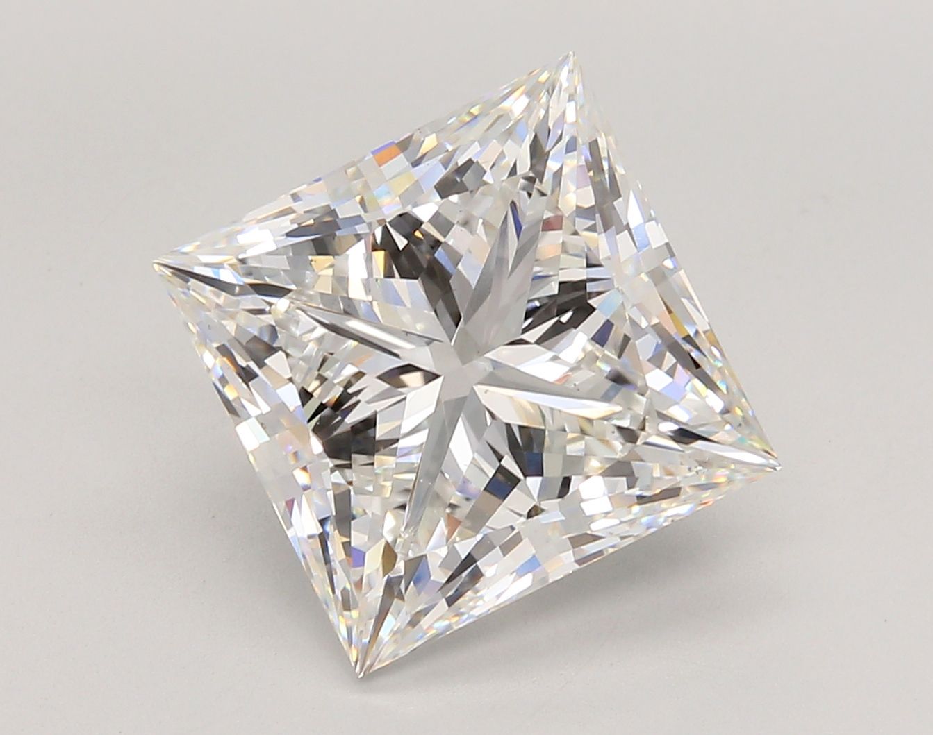 7.51 Carat F-VS1 Princess Lab Diamond