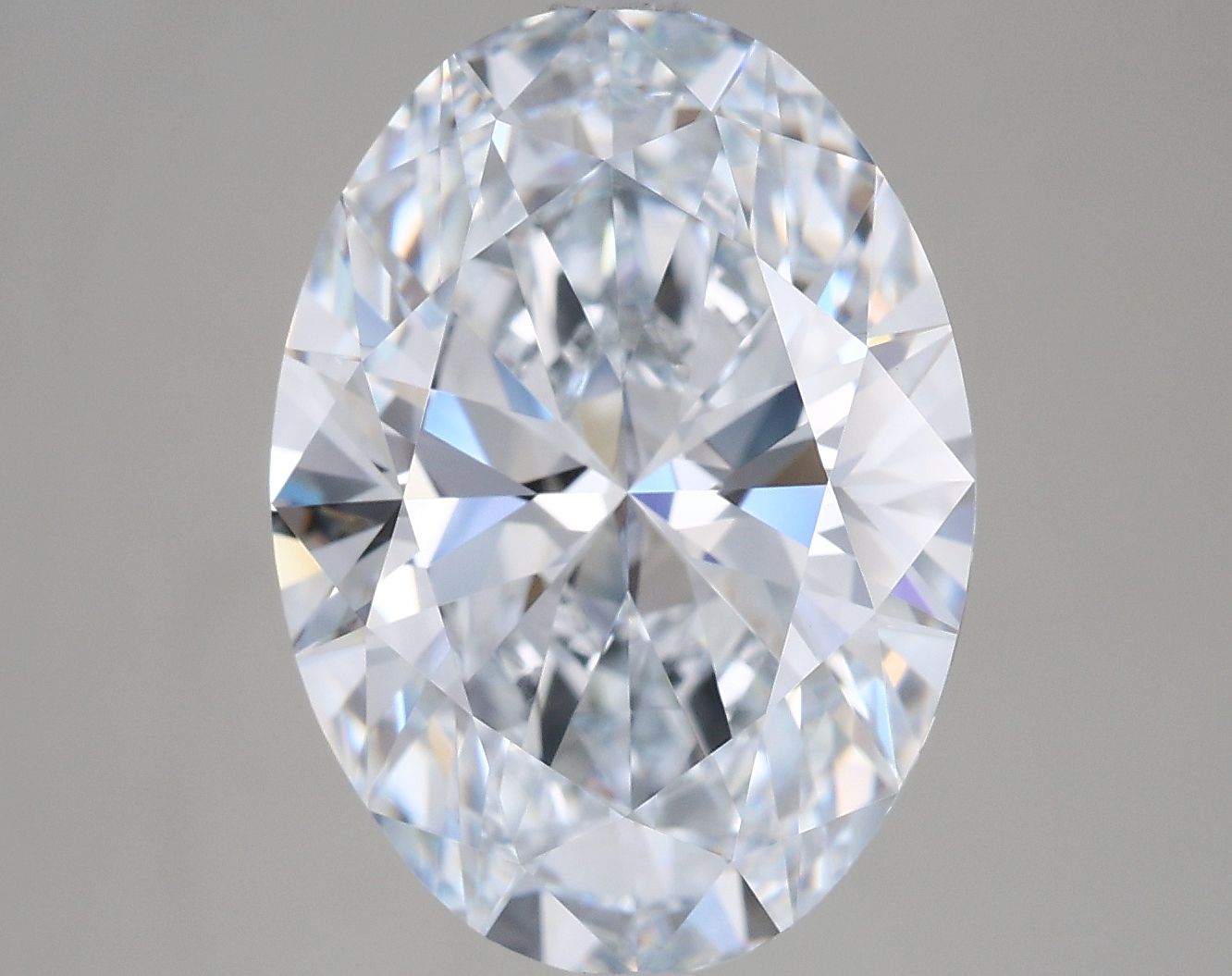 4.52 Carat H-VVS2 Oval Lab Diamond