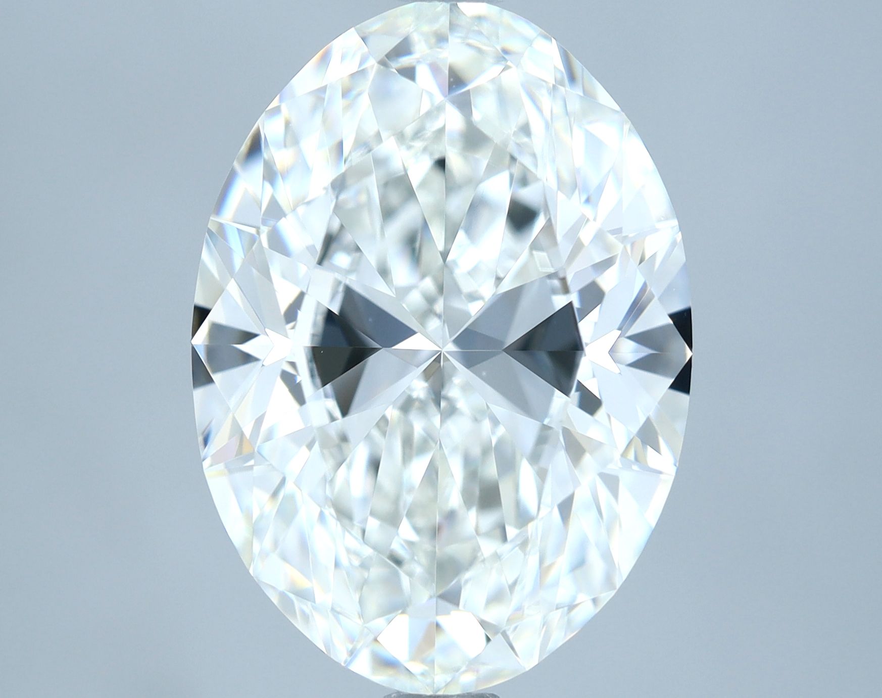 4.02 Carat G-VVS2 Oval Cut Diamond