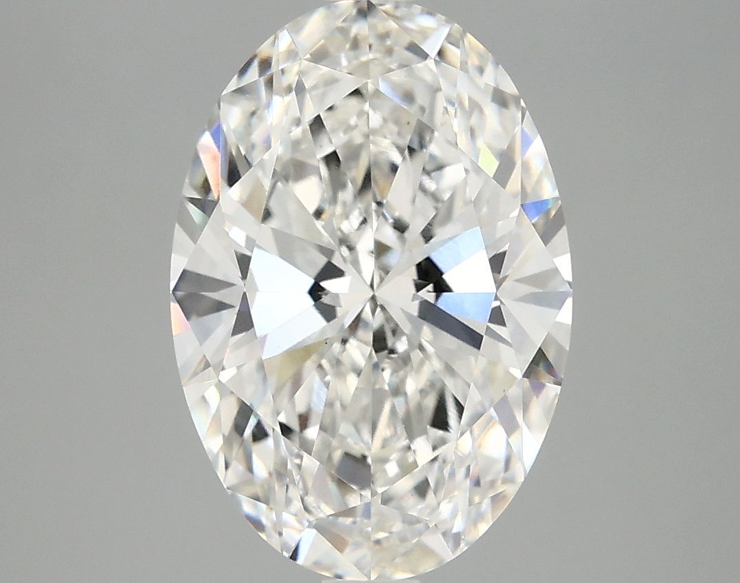 3.87 Carat F-VS1 Oval Lab Diamond