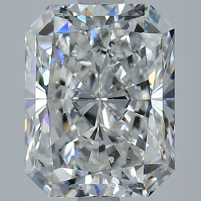 4.01 Carat G-SI1 Radiant Cut Diamond