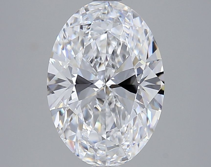 2.98 Carat D-VVS1 Oval Lab Diamond
