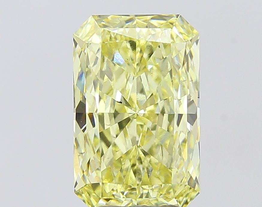 4.01 Carat Radiant Cut Fancy Yellow