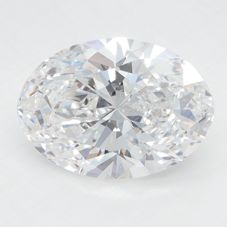 2.76 Carat D-IF Oval Lab Diamond