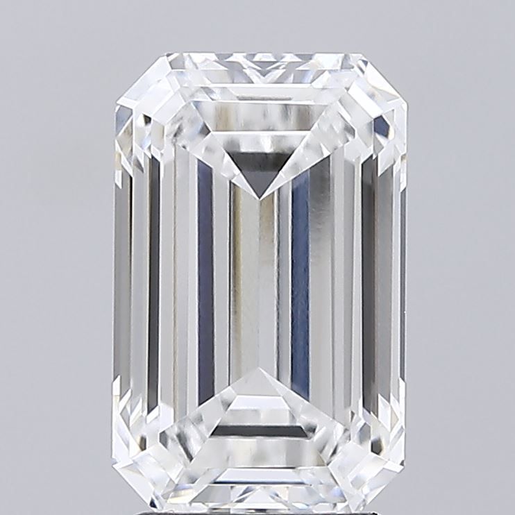 3.00 Carat D-VVS1 Emerald Lab Diamond