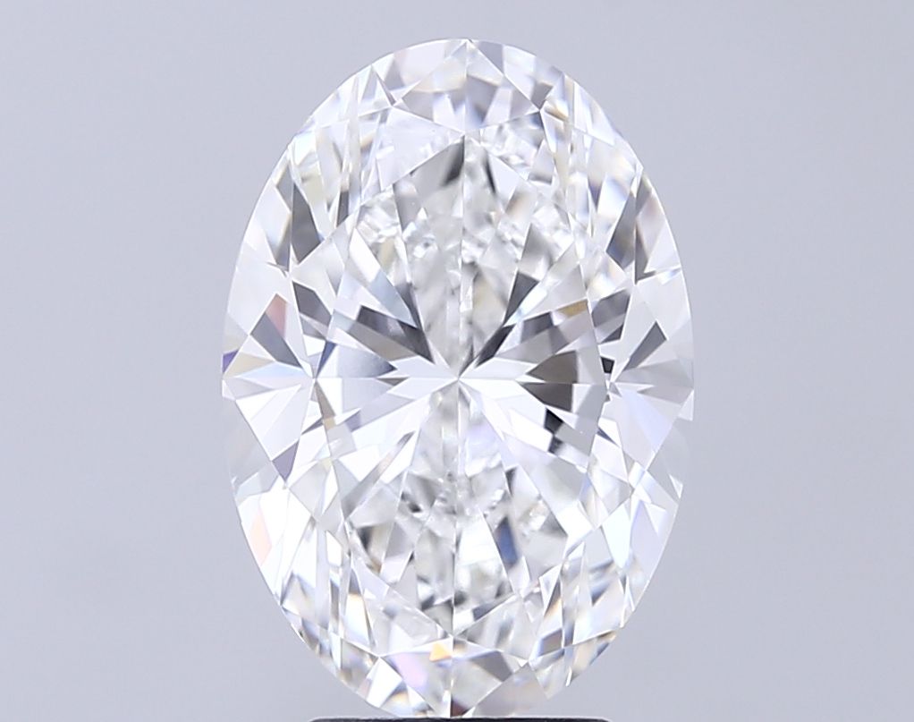 5.09 Carat E-VVS2 Oval Lab Diamond