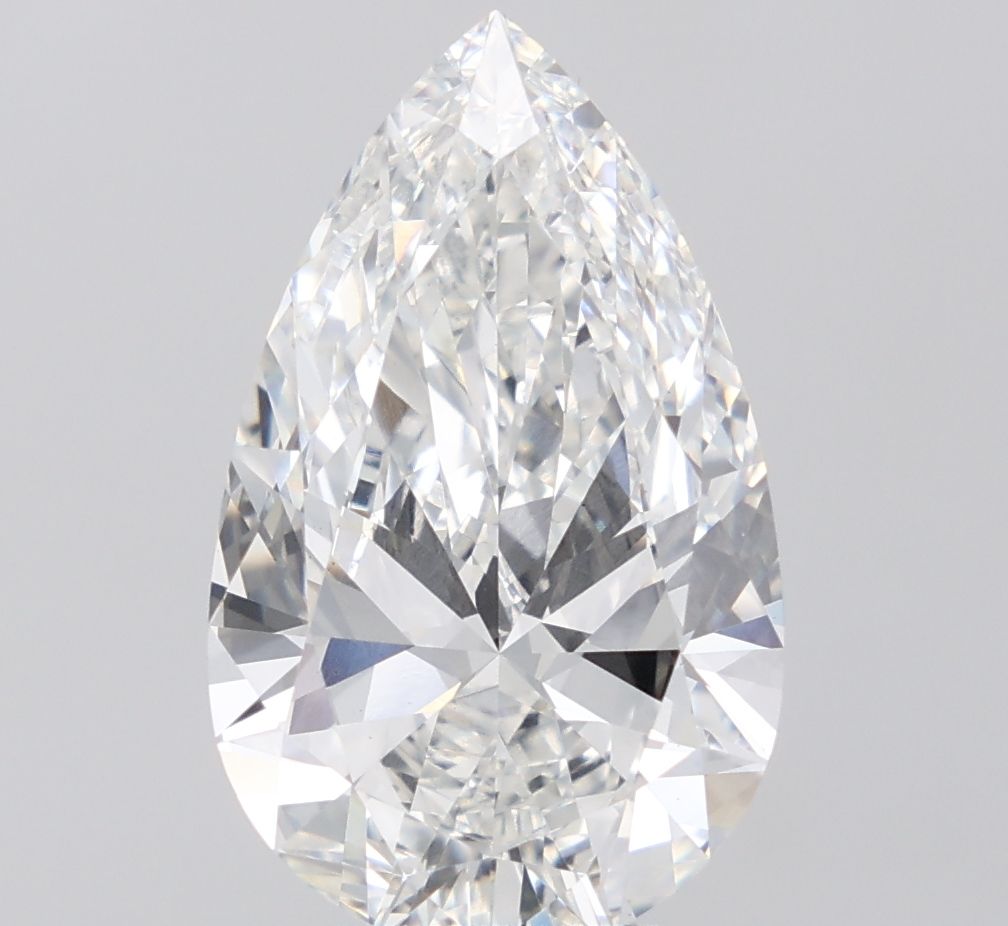 6.99 Carat E-VS1 Pear Lab Diamond