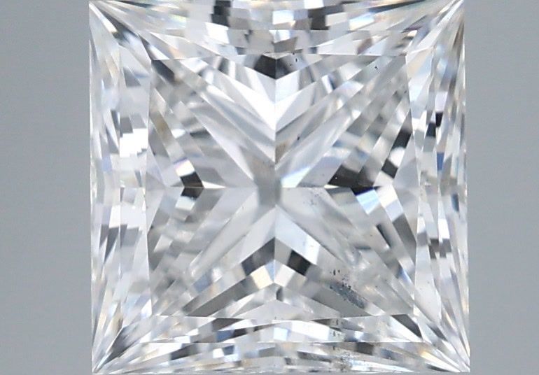 3.21 Carat E-SI1 Princess Lab Diamond