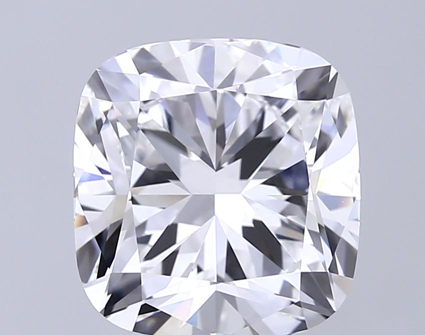6.03 Carat D-VVS2 Cushion Lab Diamond