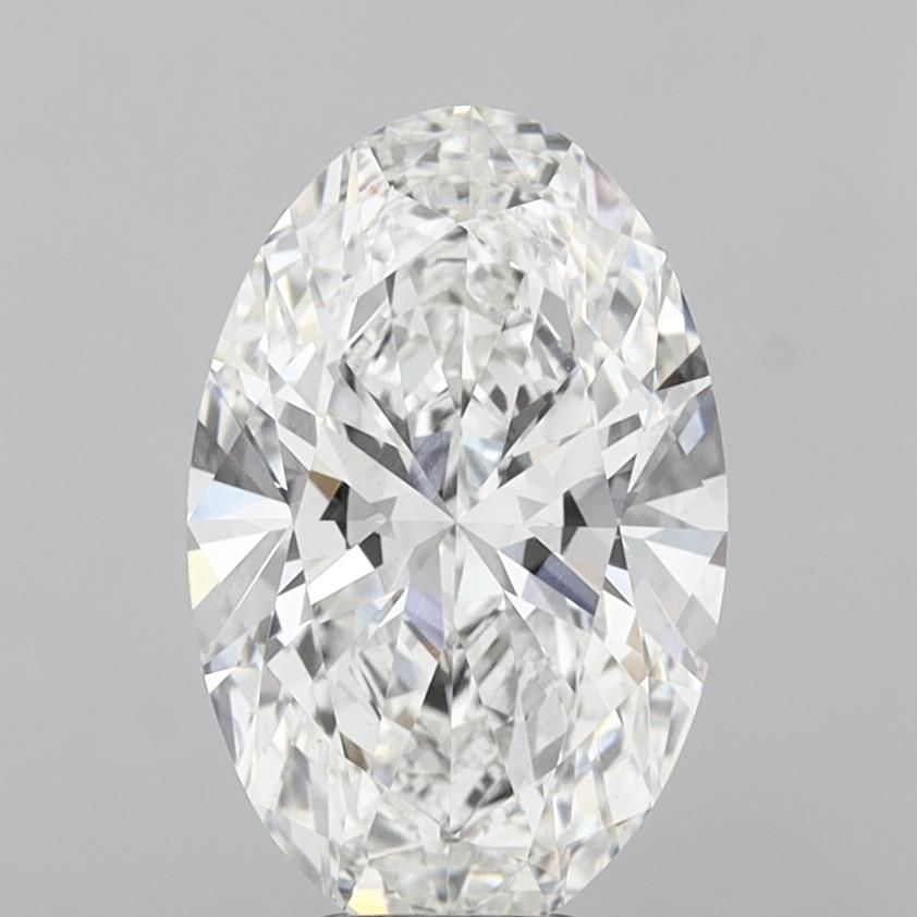 6.05 Carat E-VVS2 Oval Lab Diamond