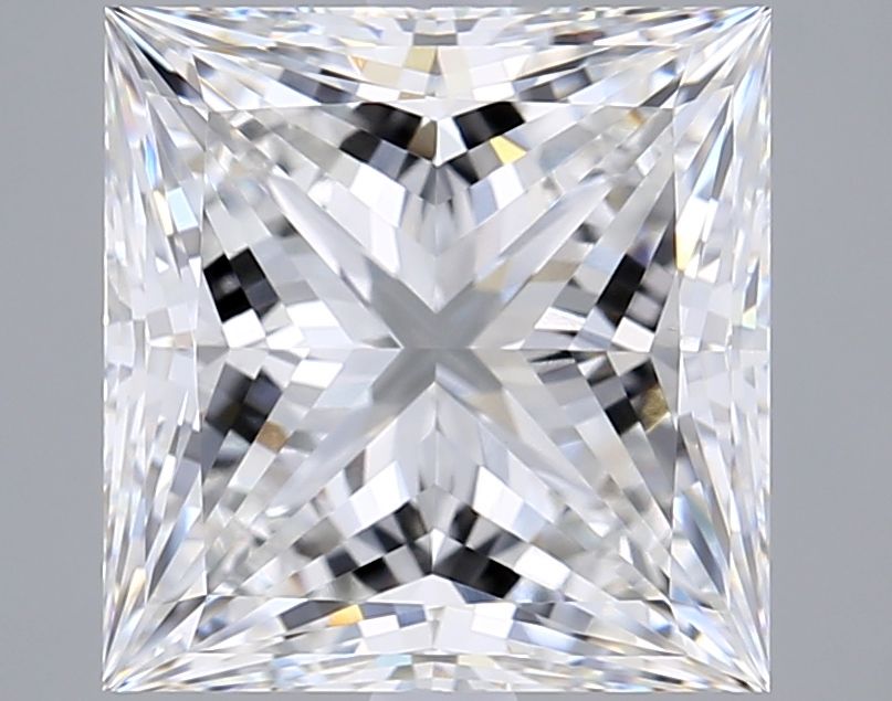 6.02 Carat E-VVS2 Princess Lab Diamond