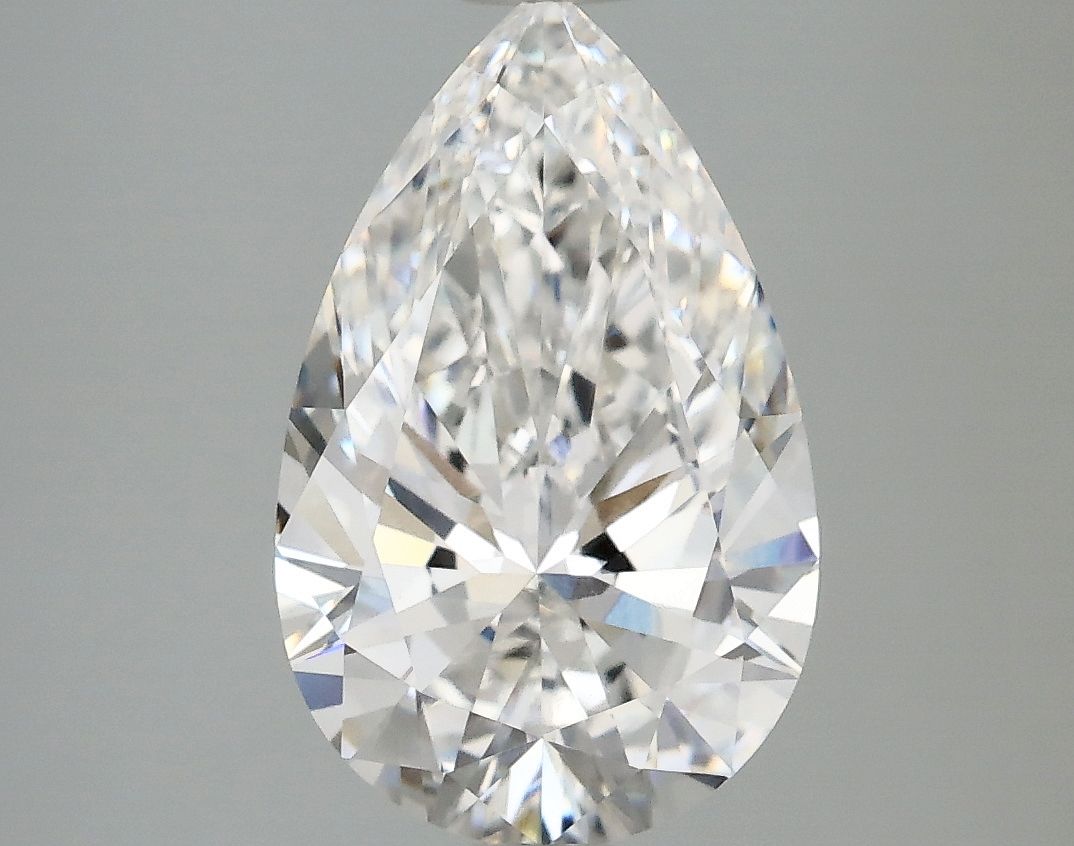 2.99 Carat E-VVS2 Pear Lab Diamond