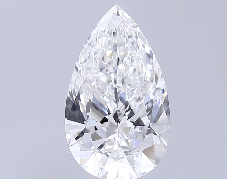 3.00 Carat F-VS1 Pear Lab Diamond