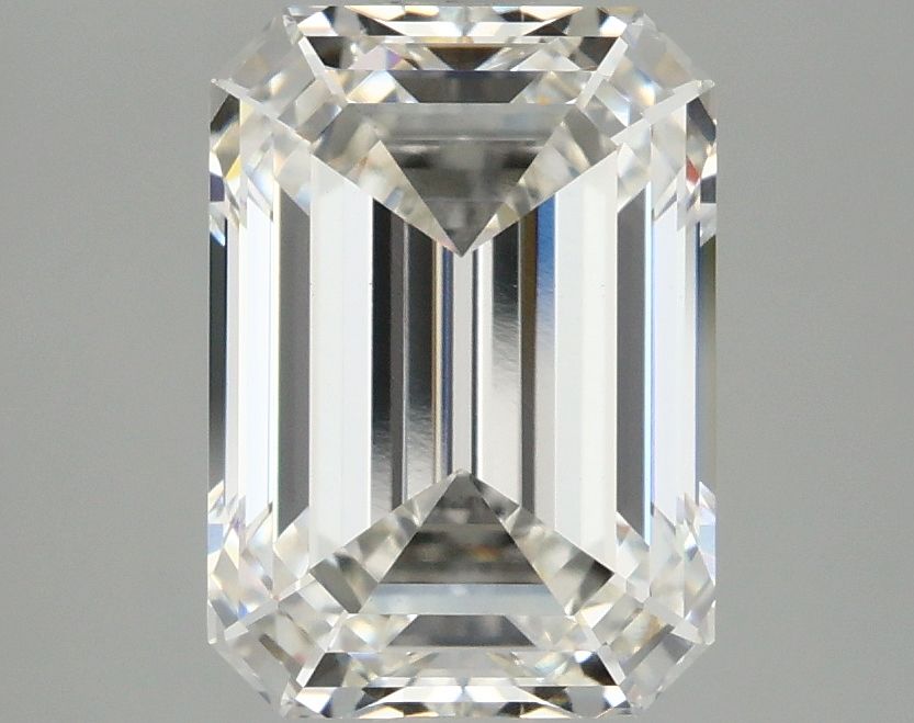 3.10 Carat G-VVS2 Emerald Lab Diamond
