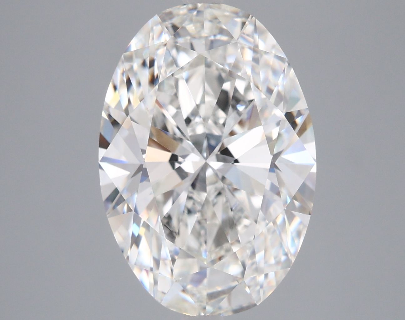 5.08 Carat G-VVS2 Oval Lab Diamond