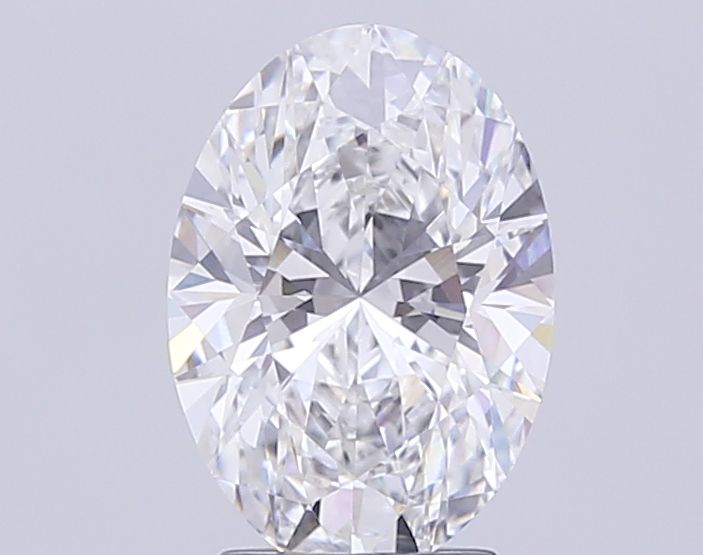 5.01 Carat F-SI2 Oval Lab Diamond