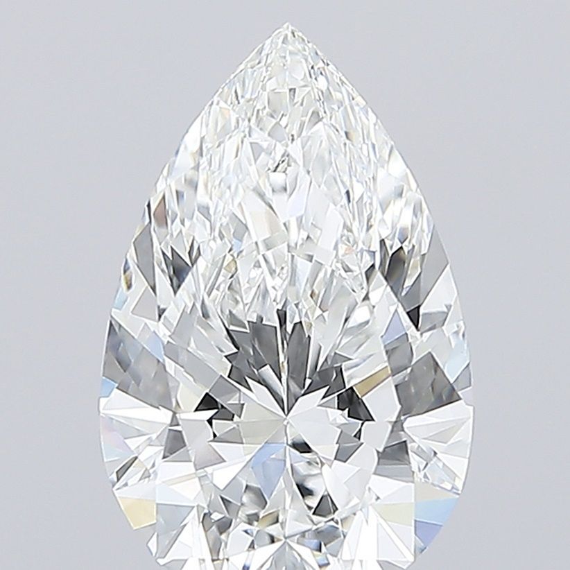 5.09 Carat E-VVS2 Pear Lab Diamond