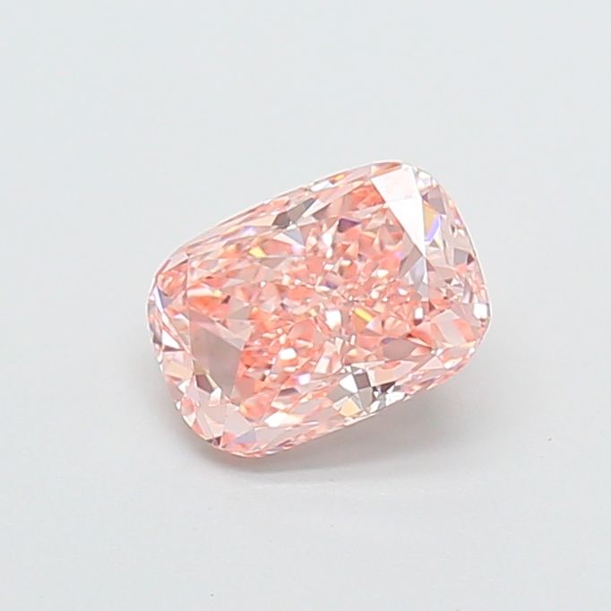 1.00 Carat Cushion Cut Fancy Pink