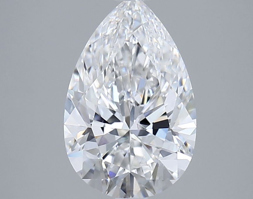 2.55 Carat D-VVS2 Pear Lab Diamond