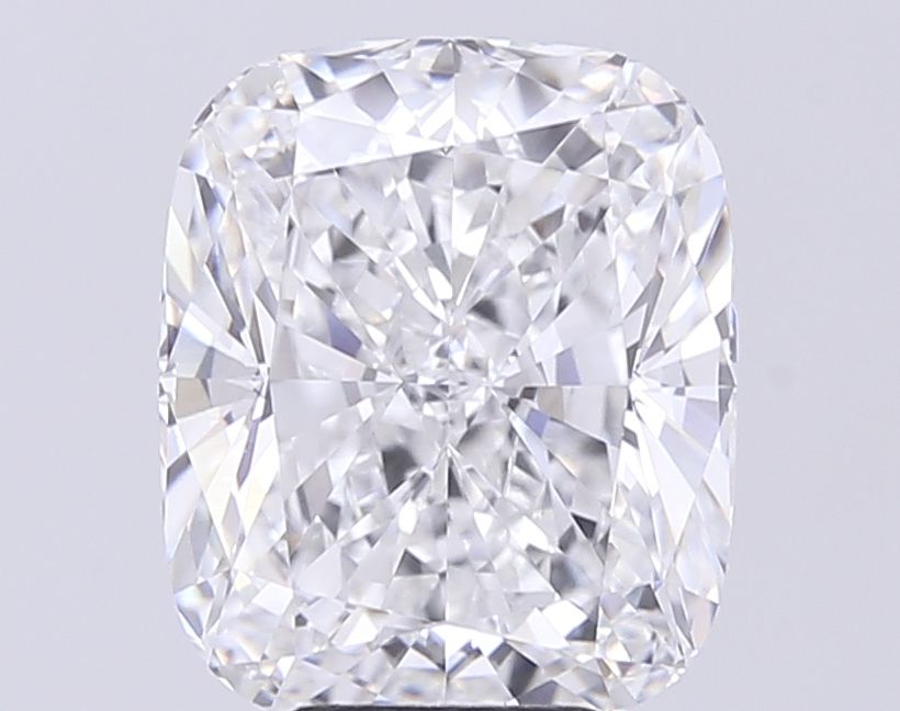 6.16 Carat D-VVS2 Cushion Lab Diamond