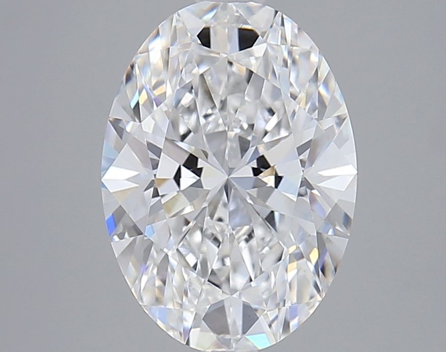 3.16 Carat D-VVS1 Oval Lab Diamond
