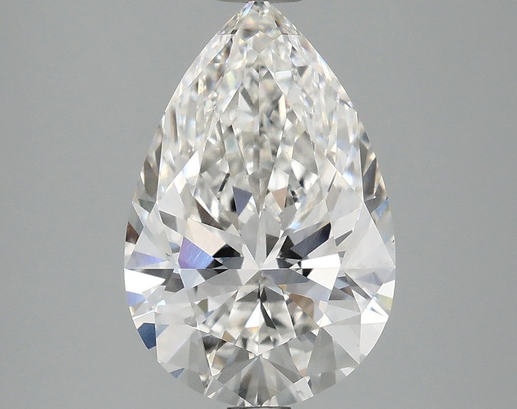 3.08 Carat G-VS1 Pear Lab Diamond