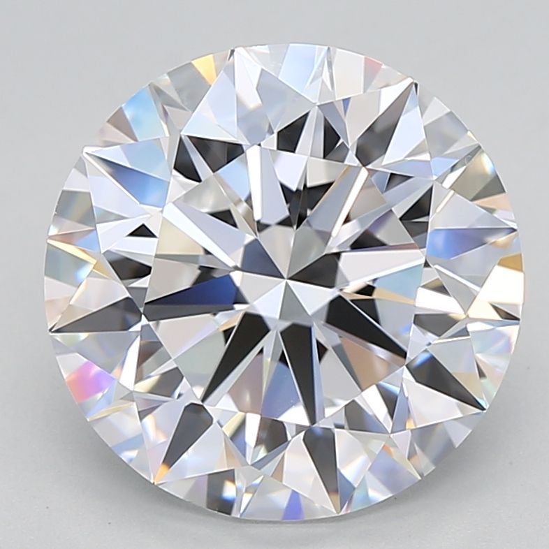 3.50 Carat D-VVS2 Round Lab Diamond