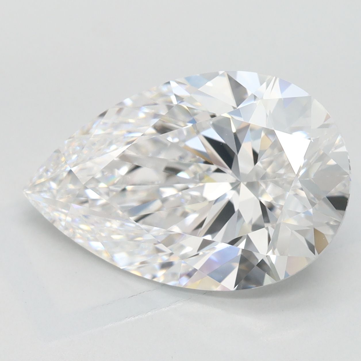 4.26 Carat D-VVS1 Pear Lab Diamond