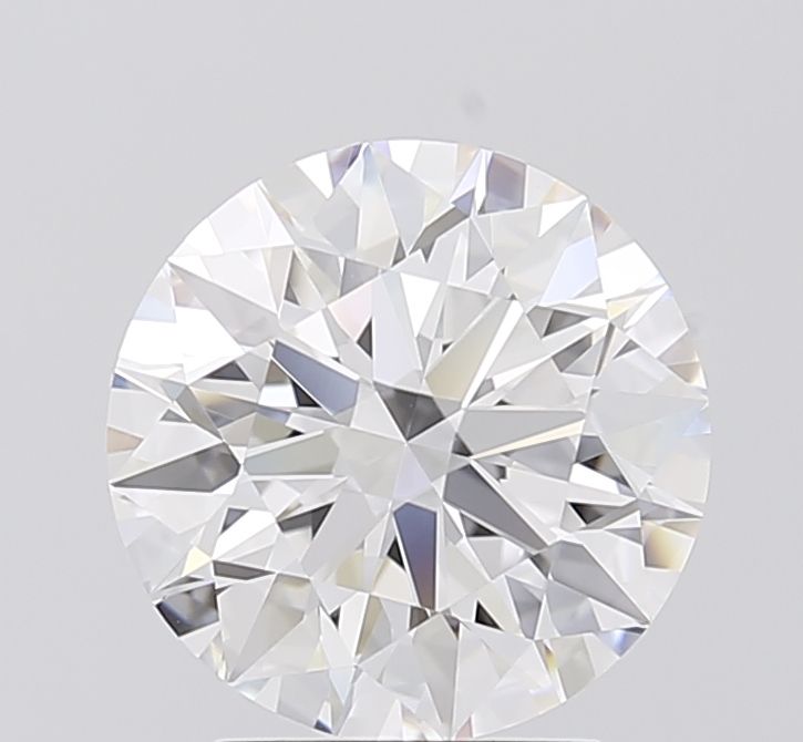 3.08 Carat D-IF Round Lab Diamond