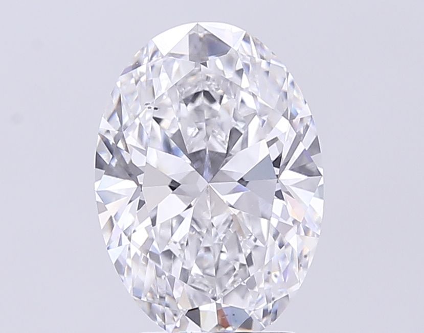 3.03 Carat E-VS2 Oval Lab Diamond