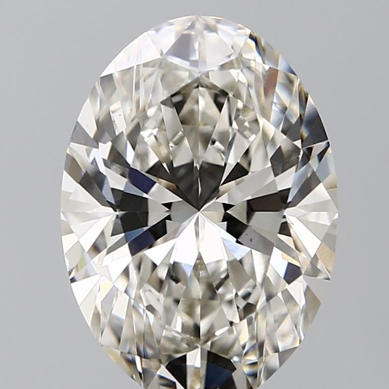 5.07 Carat I-VS1 Oval Lab Diamond