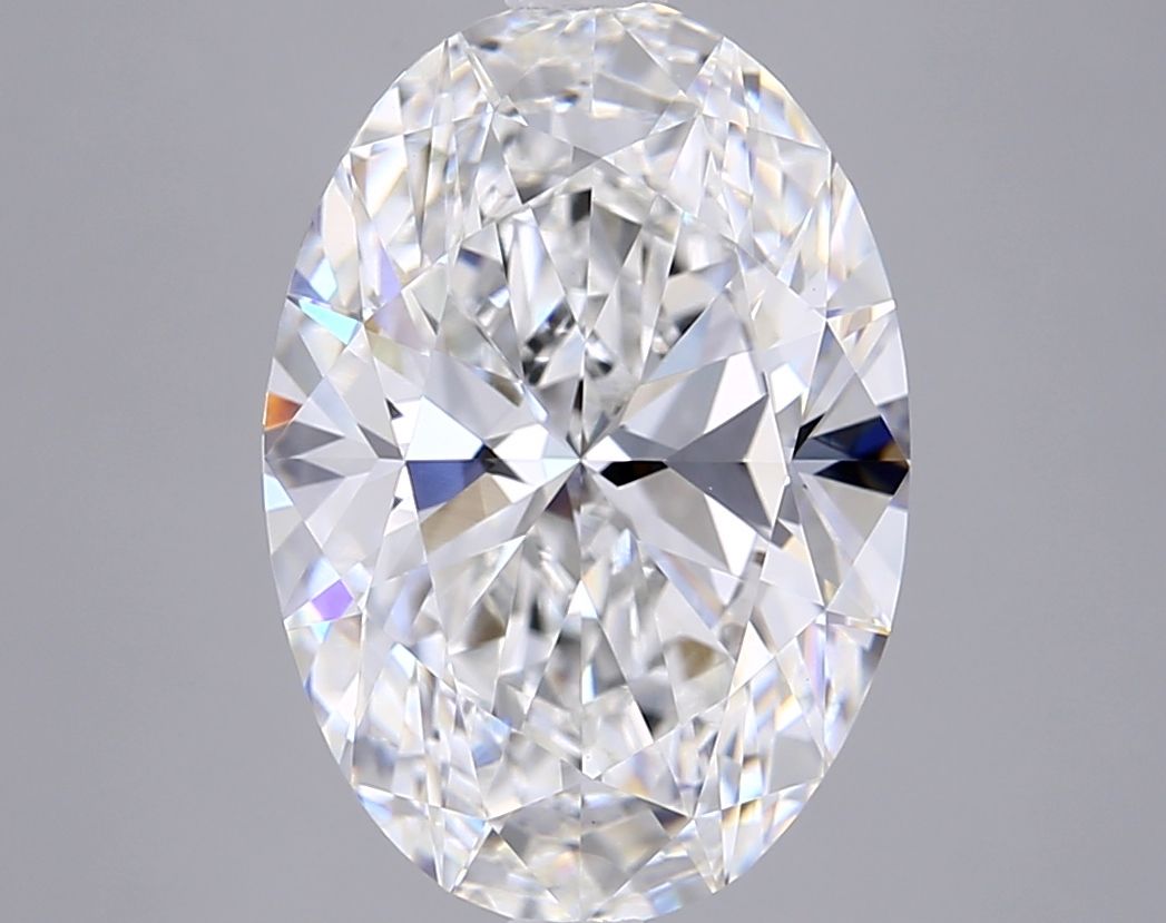 5.04 Carat E-VVS2 Oval Lab Diamond
