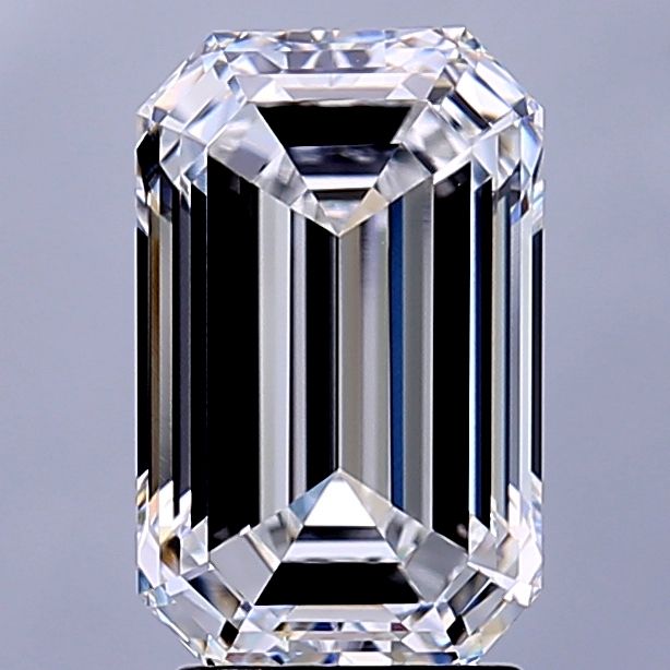 3.01 Carat D-VVS1 Emerald Lab Diamond