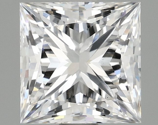 1.51 Carat E-VS1 Princess Lab Diamond
