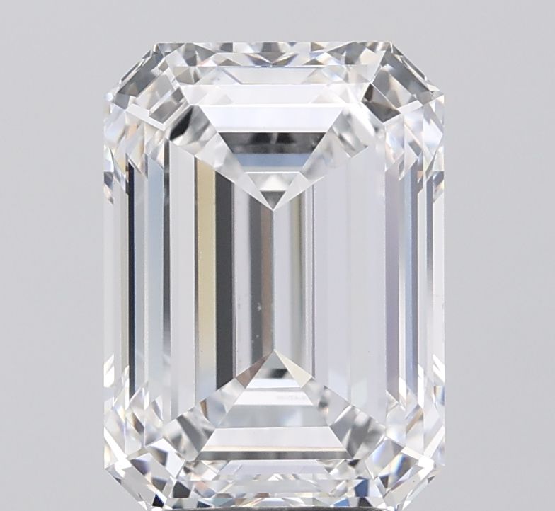 4.06 Carat E-VVS2 Emerald Lab Diamond