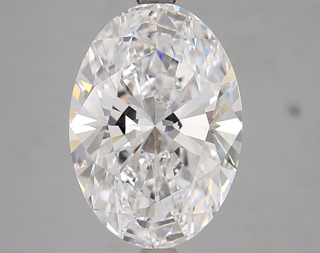 5.22 Carat D-IF Oval Lab Diamond