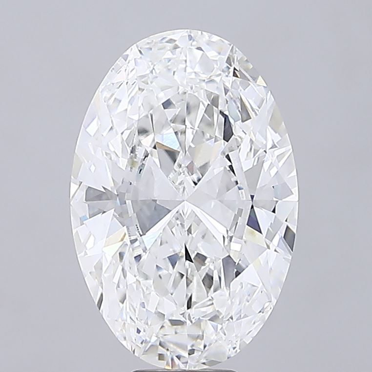 12.05 Carat E-VVS2 Oval Lab Diamond