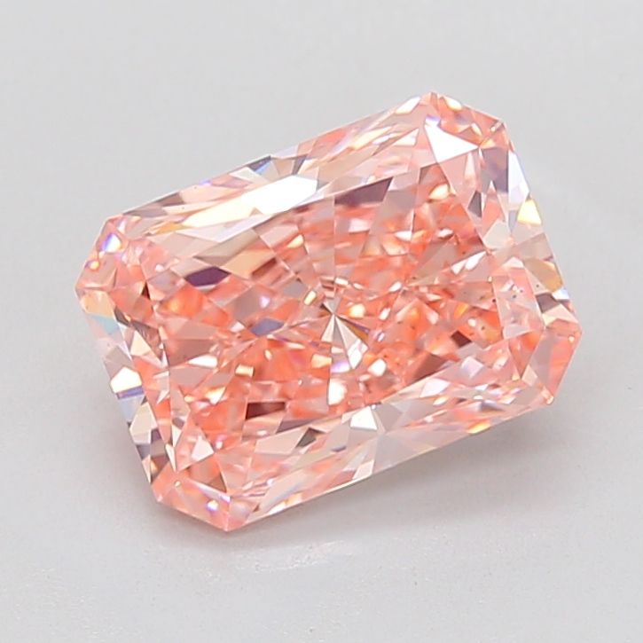 4.03 Carat Radiant Cut Fancy Pink