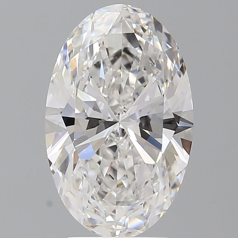 3.98 Carat E-VVS2 Oval Lab Diamond