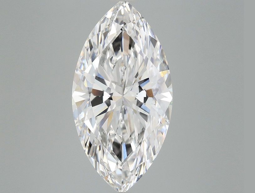 6.13 Carat D-VVS2 Marquise Lab Diamond