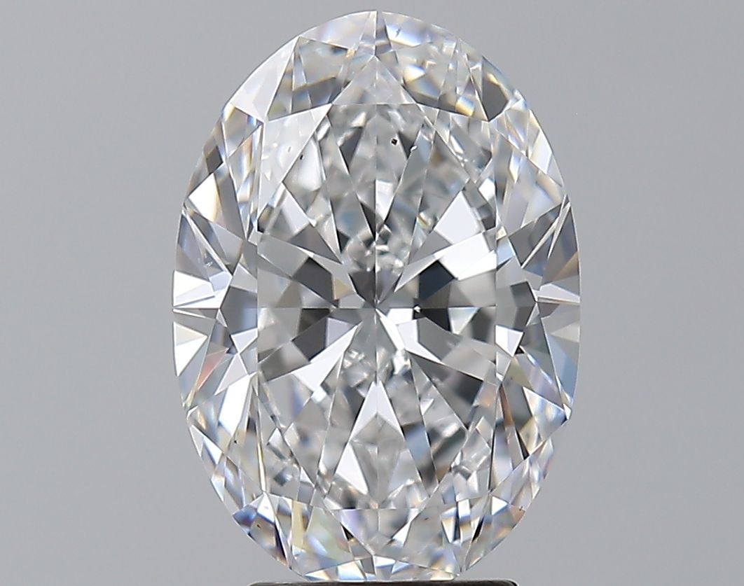 4.00 Carat D-VS2 Oval Cut Diamond