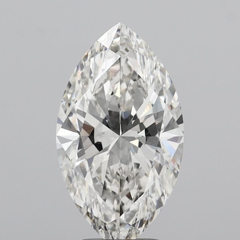 3.53 Carat H-VVS2 Marquise Lab Diamond