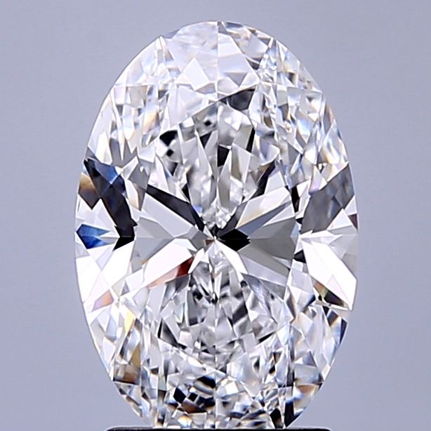 2.22 Carat D-VVS1 Oval Lab Diamond