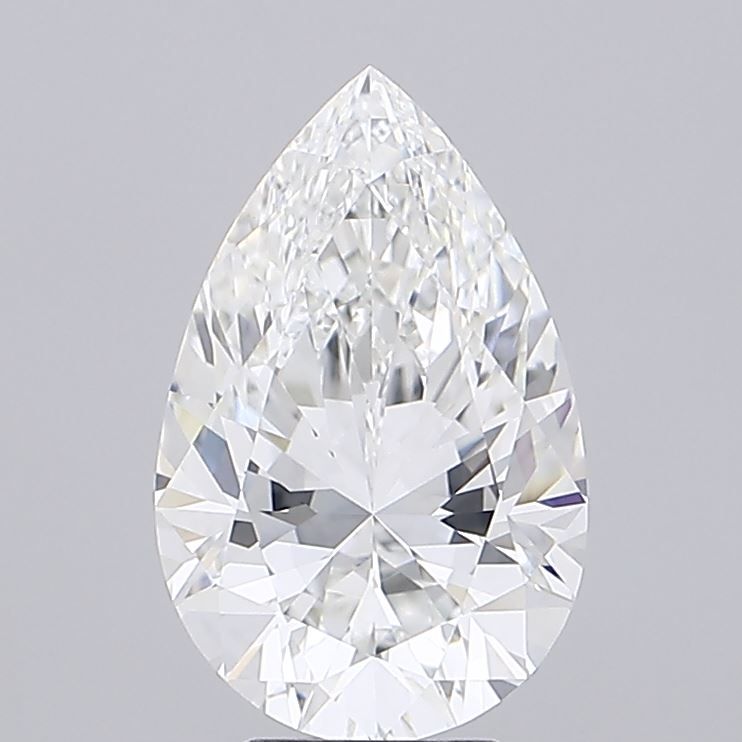 3.54 Carat F-VS1 Pear Lab Diamond