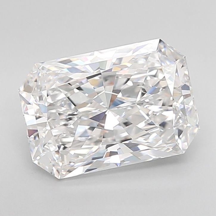 3.70 Carat D-IF Radiant Lab Diamond