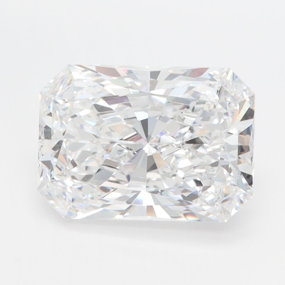 3.00 Carat D-IF Radiant Lab Diamond