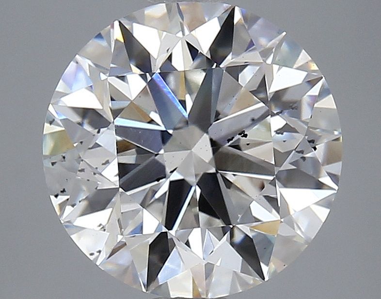 4.10 Carat F-SI1 Round Lab Diamond