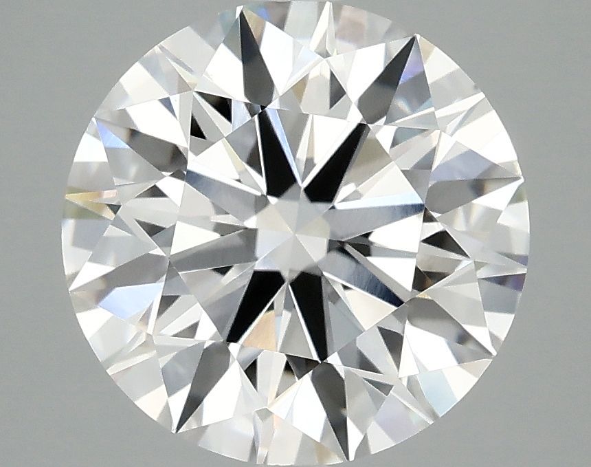 3.94 Carat F-VVS2 Round Lab Diamond