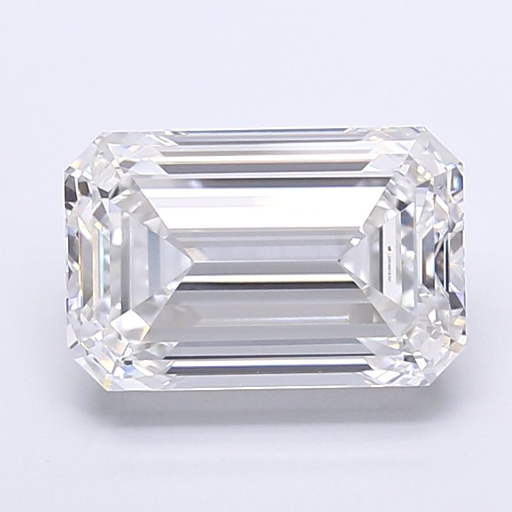 6.05 Carat E-VVS2 Emerald Lab Diamond