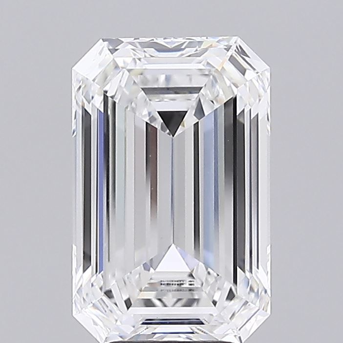 4.69 Carat E-VVS2 Emerald Lab Diamond